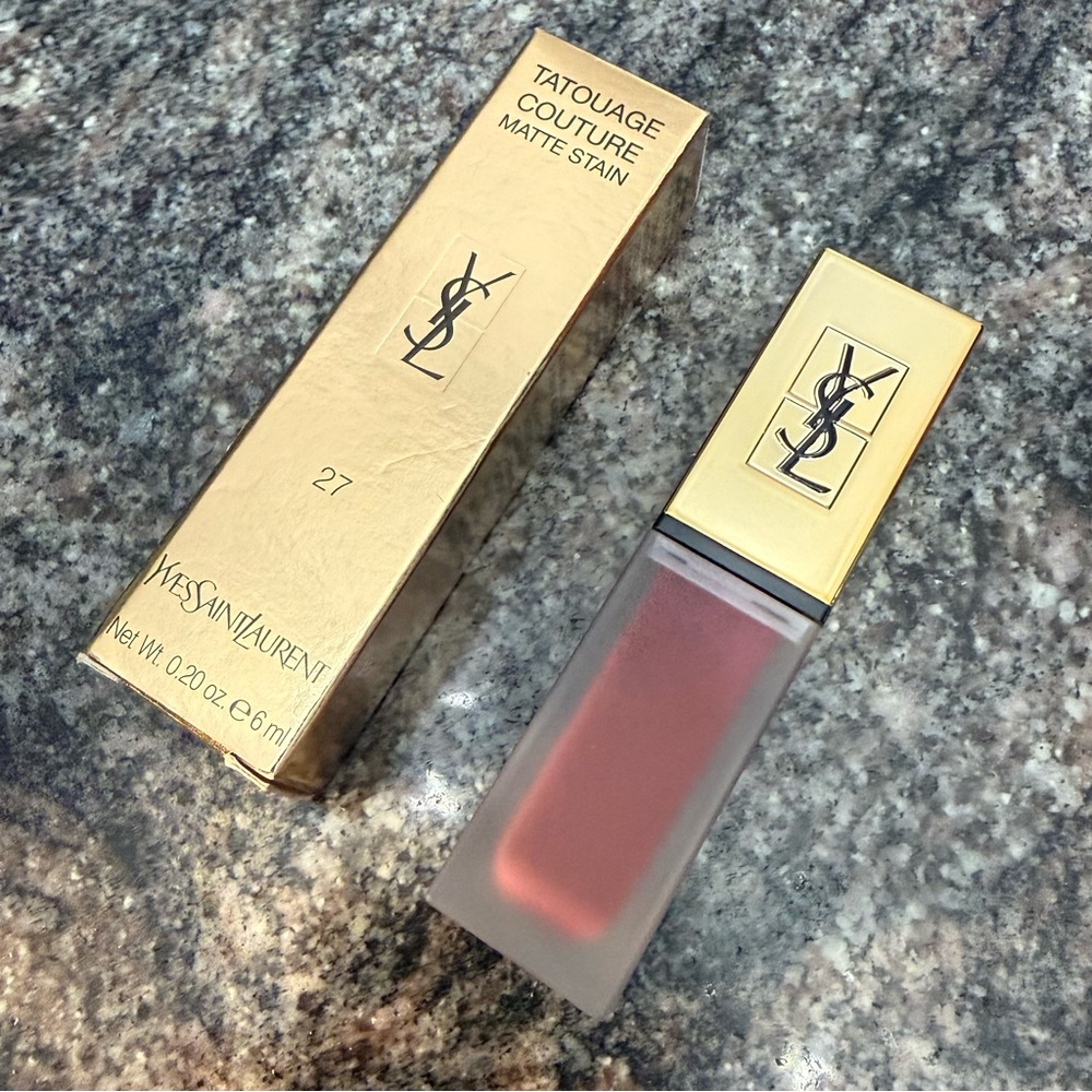 Yves Saint Laurent Tatouage Couture Matte Stain - Carmine Encounter 27
